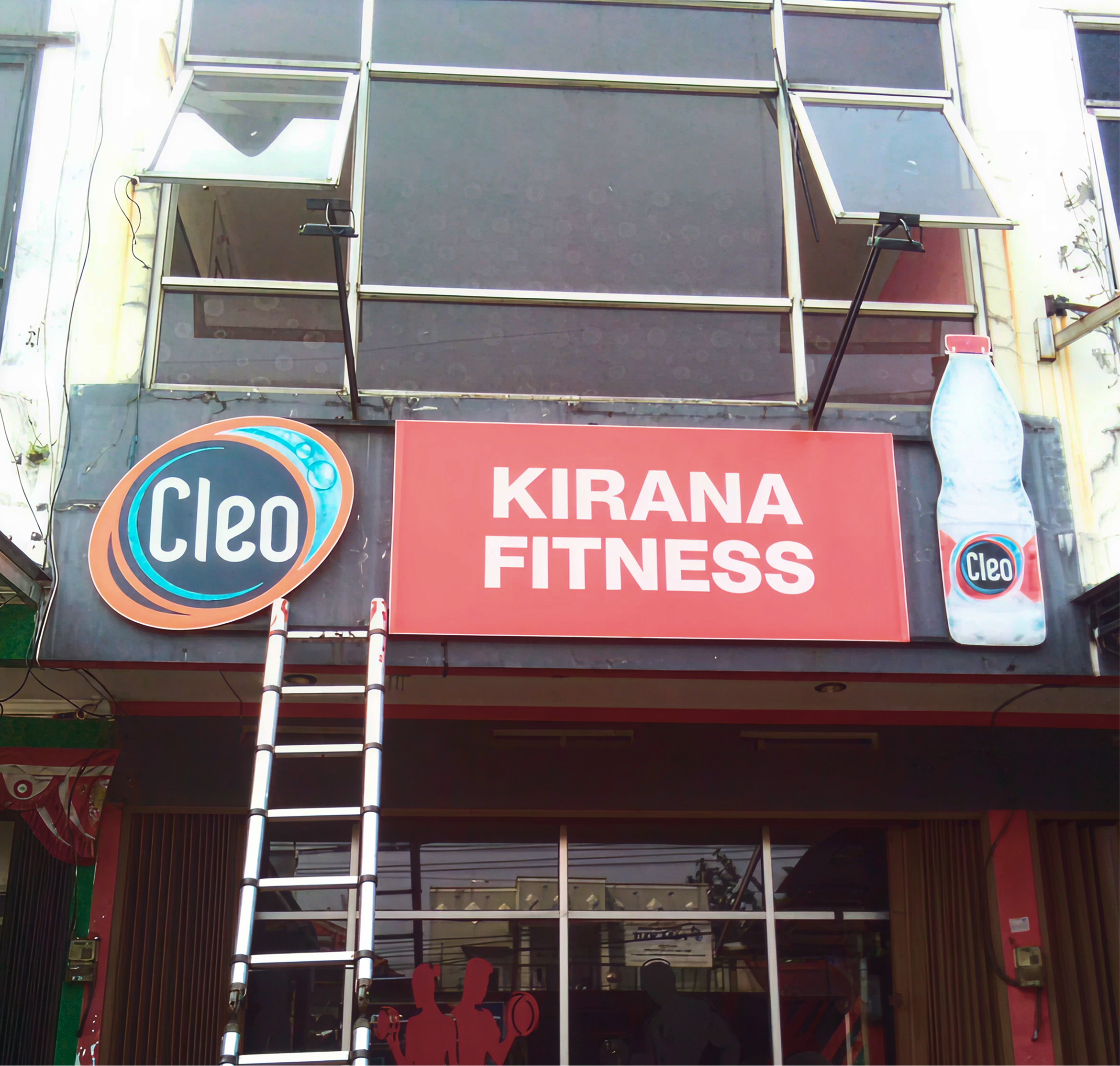 Billboard Air Minum Cleo